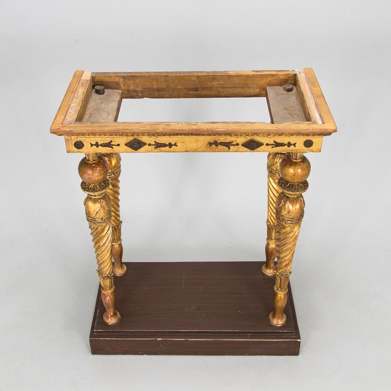A late Gustavian console table, attributed to Jonas Frisk (Stockholm 1805-24).