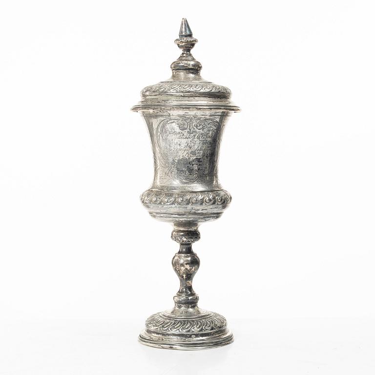 C.G. Hallberg, A silver goblet, Stockholm 1903.