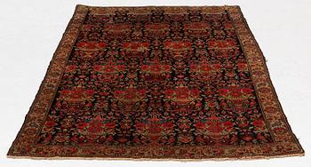 A Senneh carpet, West Persia, c. 187 x 125 cm.