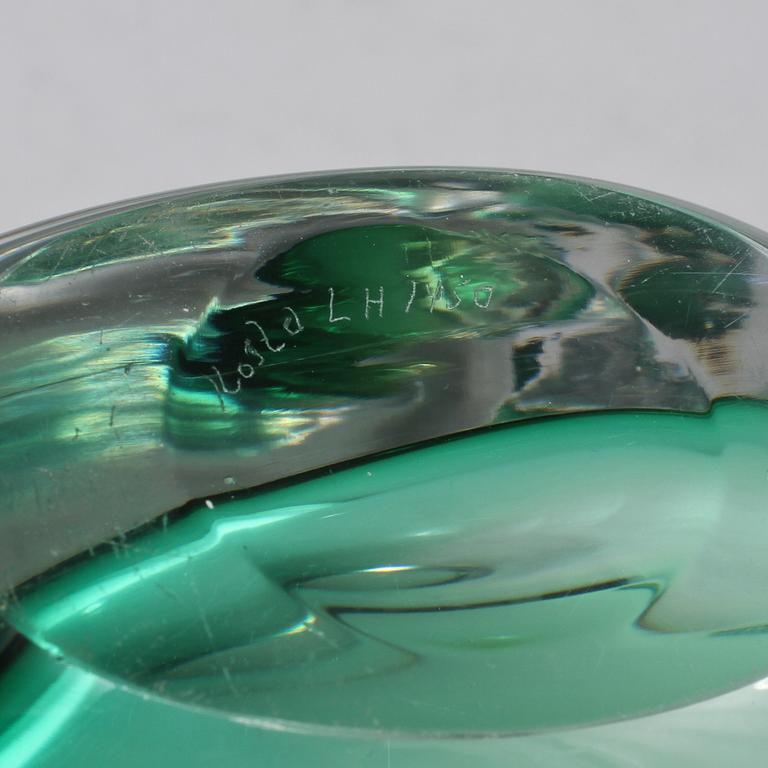 VAS, glas, Vicke Lindstrand, Kosta, 1900-talets andra hälft.