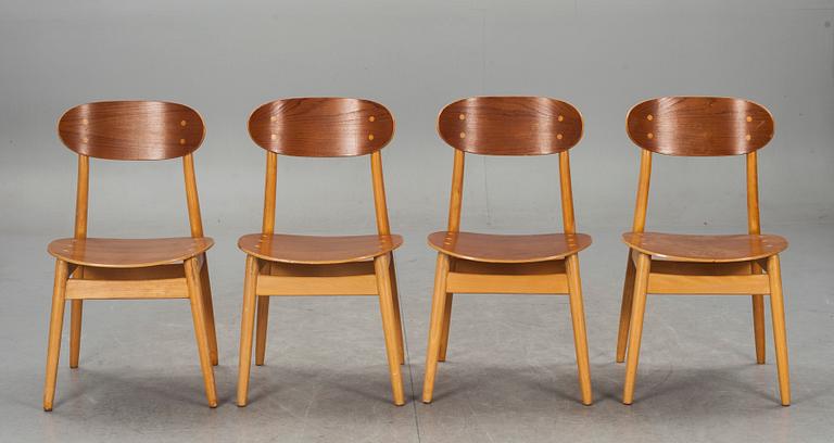 STOLAR, 4 st, modell "Eva", Sven Erik Fryklund för Hagafors.