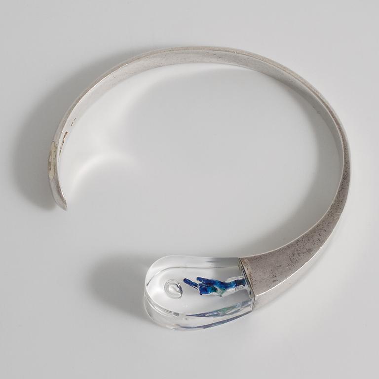 BJÖRN WECKSTRÖM, a "Space Silver" bracelet made by Lapponia in Finland 1974.