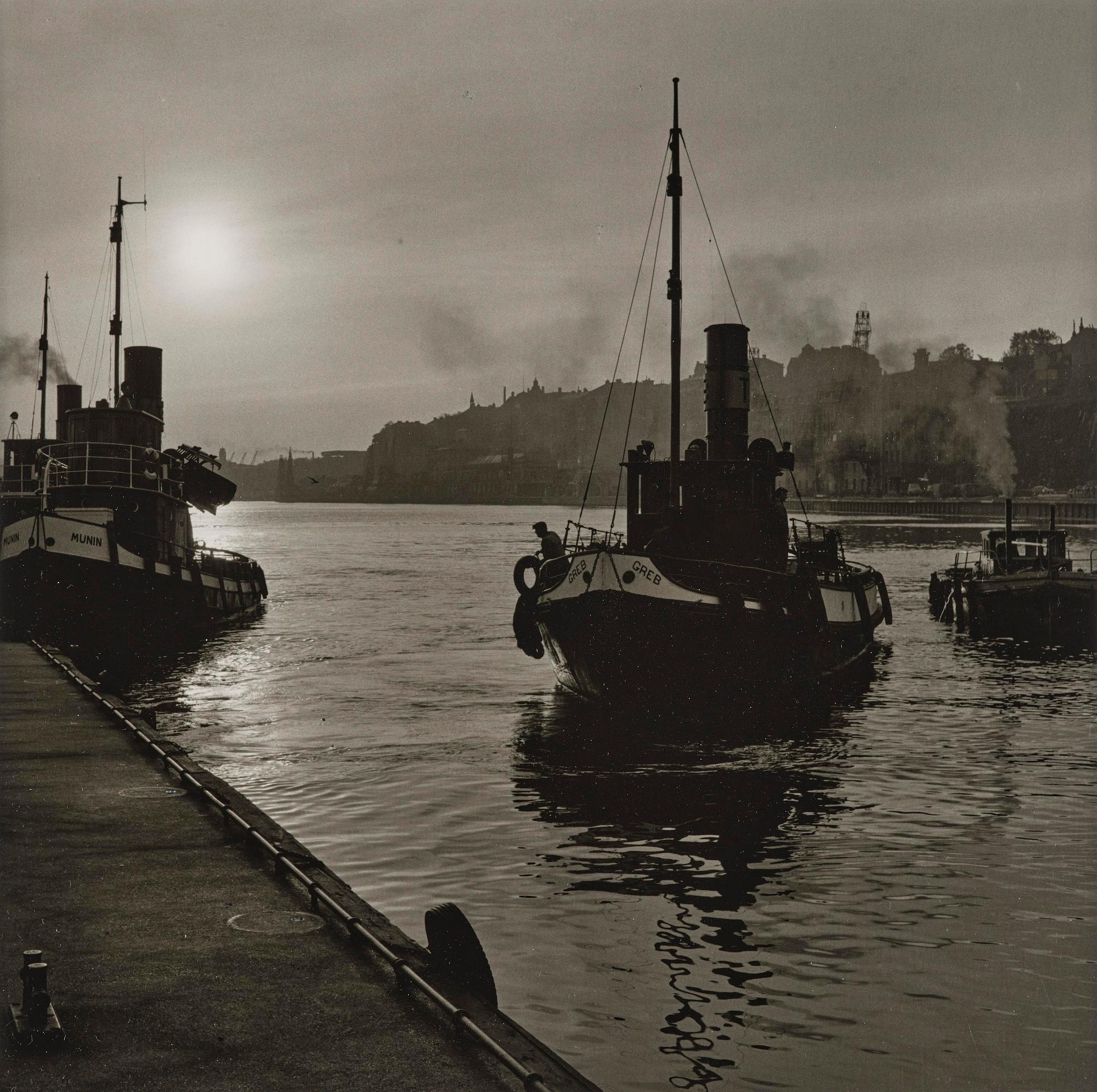Gunnar Smoliansky, "Slussen", 1952.
