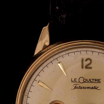 ARMBANDSUR, herr, LeCoultre, Futurematic, doublé, 1950-tal.