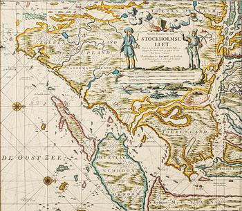 Three maps, second half of the 20th century.