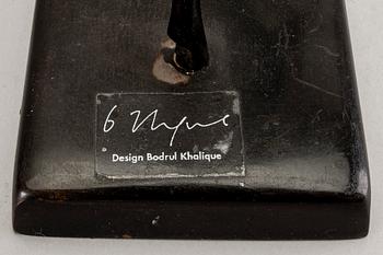 Bodrul Khalique, skulpturer 4 st för IKEA 2000-2004 patinerad brons och aluminium.