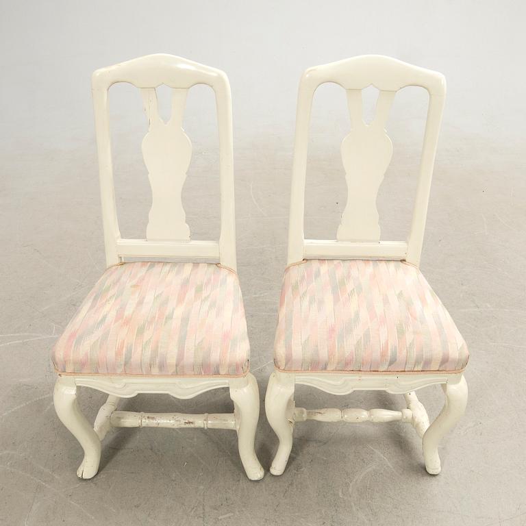 Chairs, a pair, late Baroque.