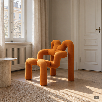 Terje Ekstrøm, An "Ekstrem" armchair, Varier, Norway, 2021.
