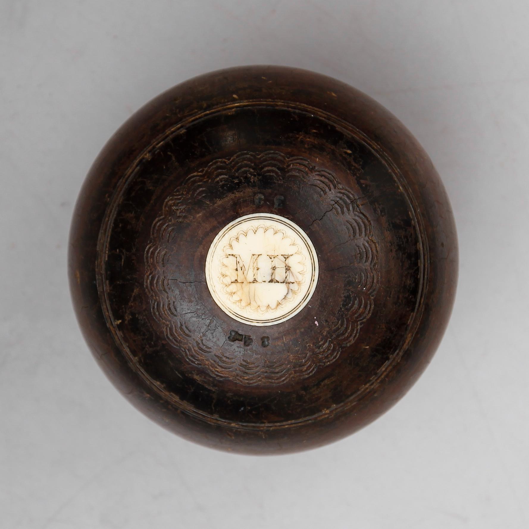 LAWN BOWLS, 7 st, trä, England, 1900-talets första hälft.