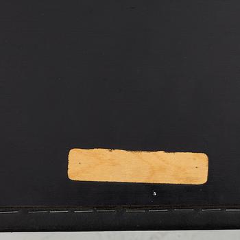 Alvar Aalto, a pair of 'X601' stool for Artek, later half of the 20th century.