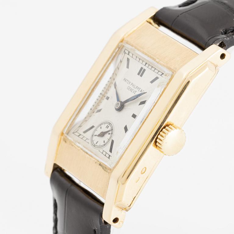 Patek Philippe, wristwatch, 23 x 29 (36) mm.