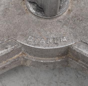 A 'Calais' garden table, Byarums Bruk, Sweden, late 20th century.