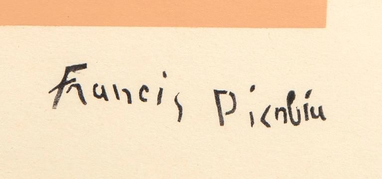 Francis Picabia, serigraph stamped signature and numbered 180/300.