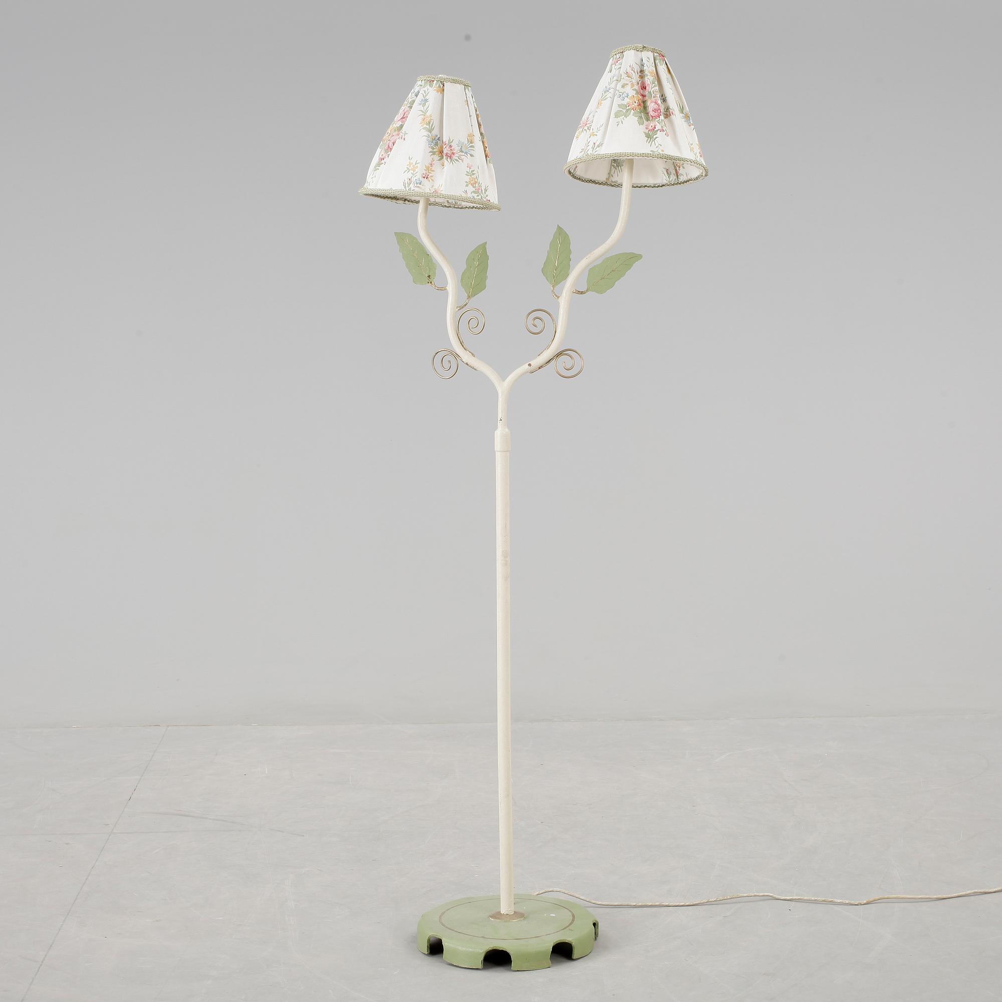 GOLVLAMPA, smide, 1920/30-tal.