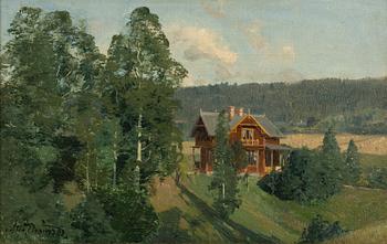 Alfred Thörne, View of Karsfors.