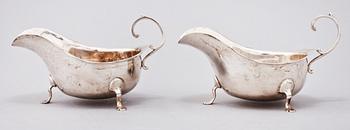 SÅSSNIPOR, ett par, silver, Barker Brothers, Chester, England, 1914. Tot. v . 488 g.