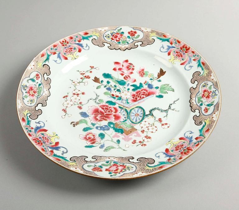 FAT, porslin. Kina, Qianlong. 1700-tal.