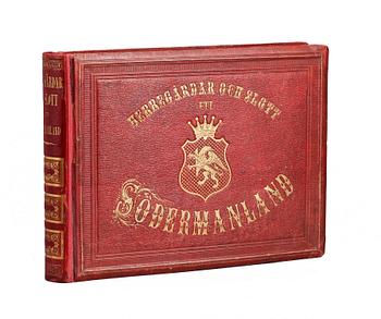 BOK, "Herregårdar uti Södermanland", F. Richardt och Olof Eneroth. Albert Bonniers Förlag, Stockholm, 1869.