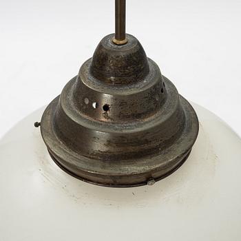 A ceiling light, mid 20th century.