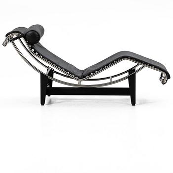 Charlotte Perriand & Le Corbusier, vilstol, "LC4", Cassina, Italien.