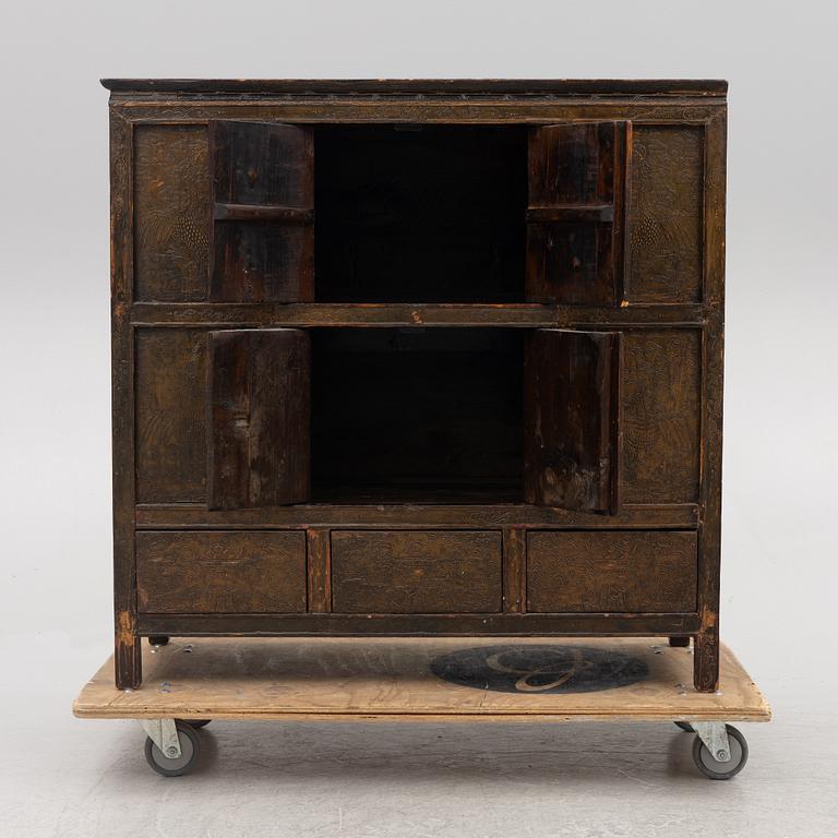A cabinet, Mongolia, 20th century.