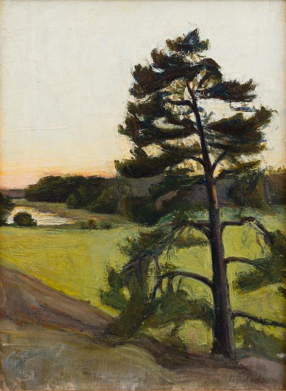 SIGRID SCHAUMAN, LANDSCAPE FROM ÅLAND ISLANDS (ÖNNINGEBY).