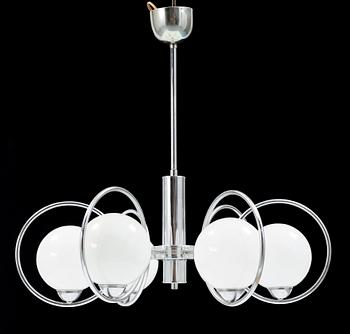 TAKLAMPA, funkis, 1930-tal. Höjd 65cm.