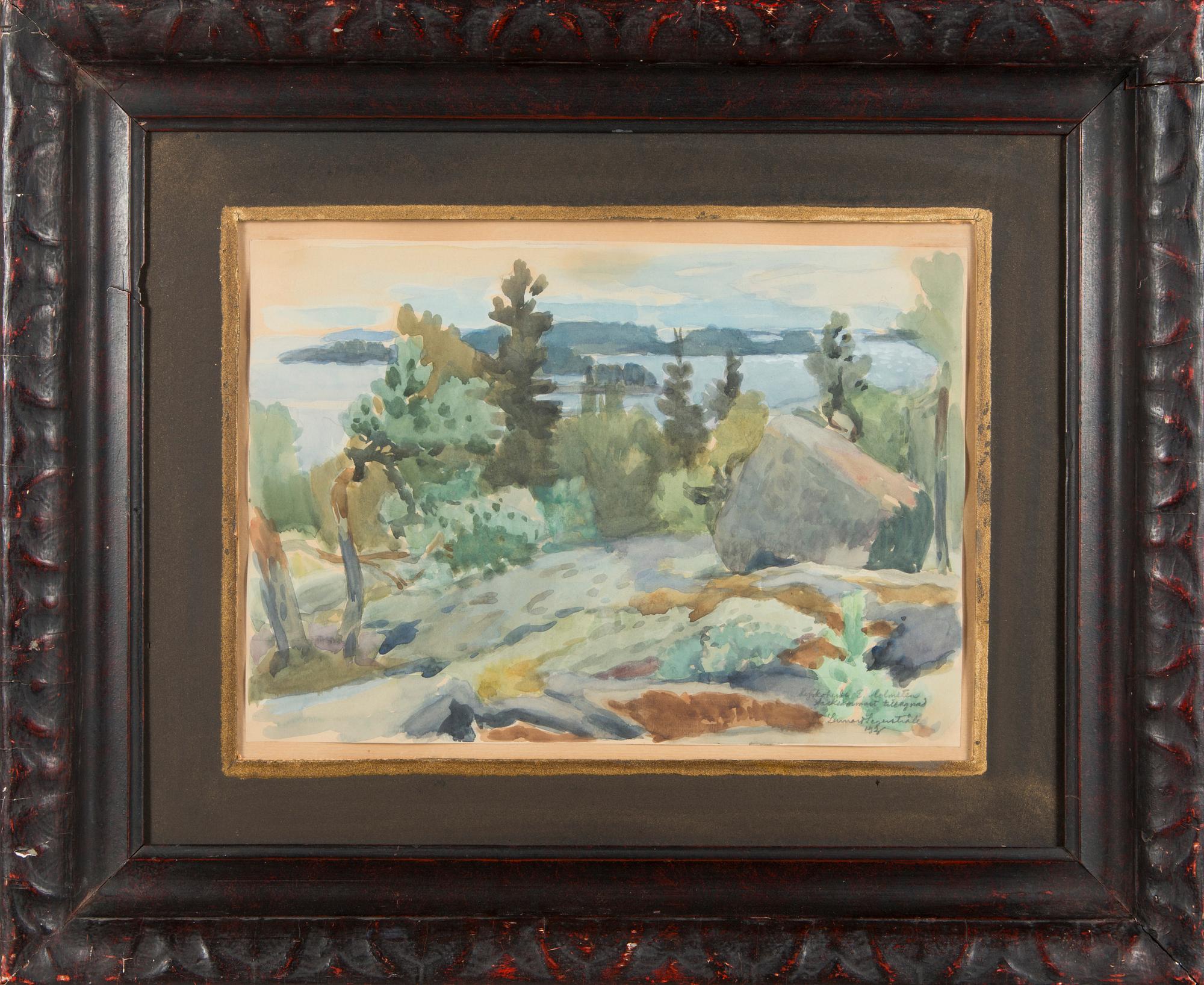 Lennart Segerstråle, Landskap.