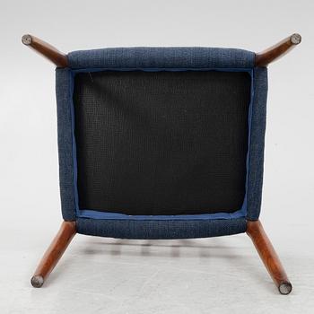 Niels Møller, three chairs, model 83, J.L. Møllers Møbelfabrik, Denmark, 1960's.