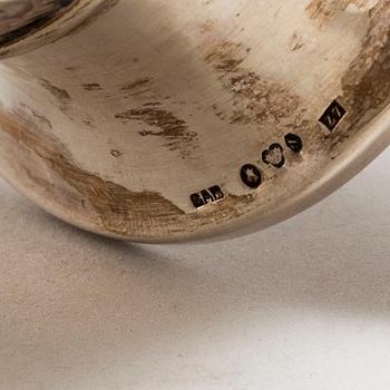 A pair of silver bowls, GAB, Stockholm 1926.