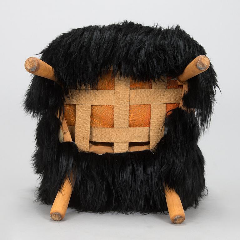Fåtölj, Scandinavian Modern, "Clam chair"/"Muslinge", 1940/50-tal.