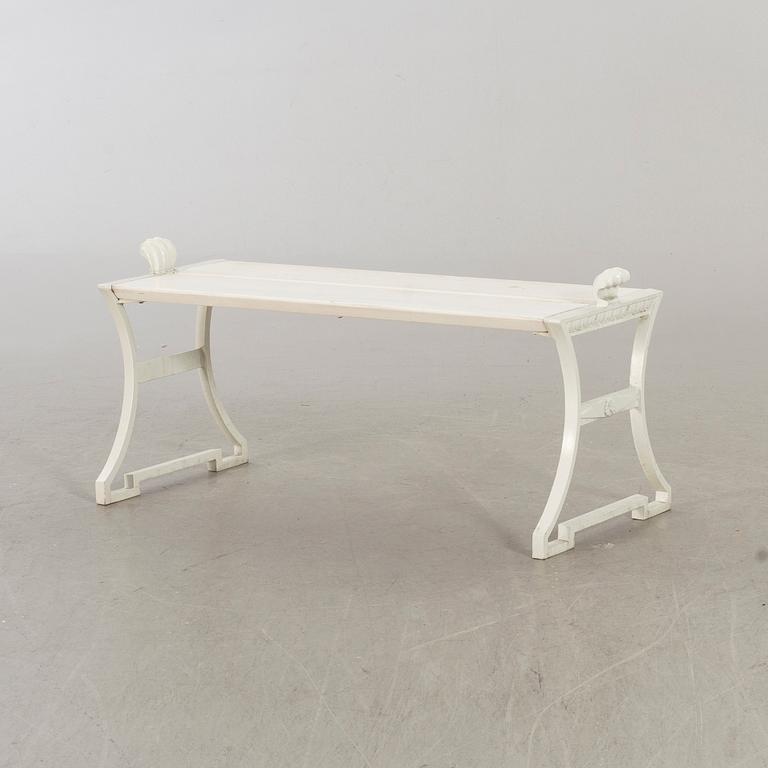 FOLKE BENSOW bänk "Sneckan", Byarum 2000-tal.