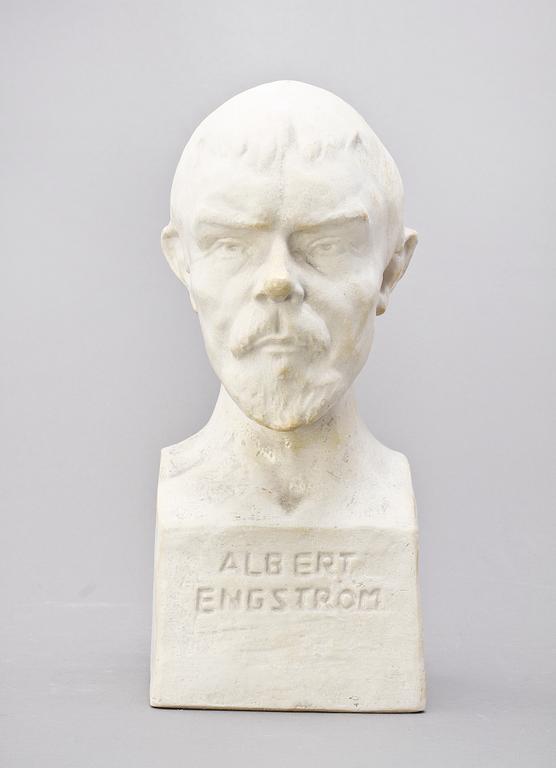 OKÄND KONSTNÄR, skulptur, gips, 1900-tal.