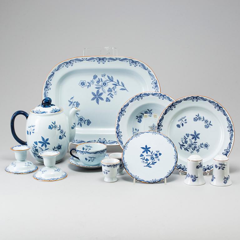 SERVISDELAR, 40 st, porslin, "Ostindia", Rörstrand, sent 1900-tal/2000-tal.