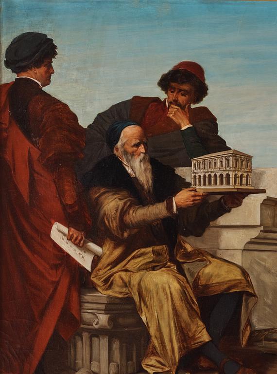 Okänd konstnär, 1800-tal, Arkitekten, Venedig.