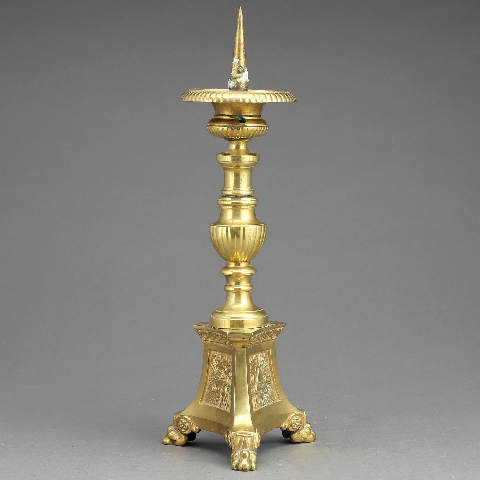 LJUSSTAKE, 1800-tal.
