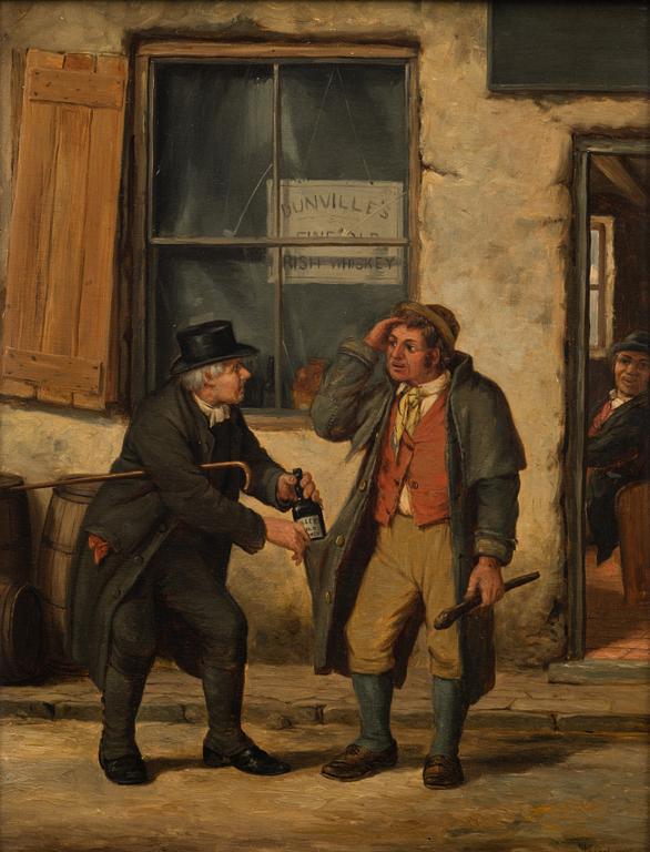 oil on canvas, signed Nicol and dated 1846.