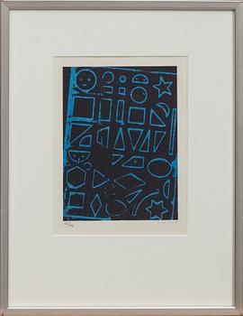 MAX ERNST, färglitografi, signerad och numrerad 26/101.