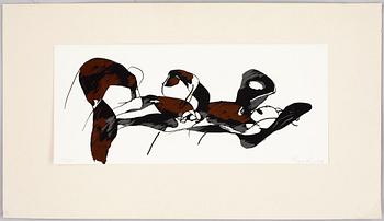 Lage Lindell · LAGE LINDELL, litografi, sign, numr 34/50.