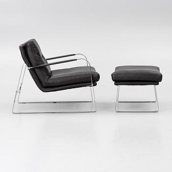 Lenka Teilmann, armchair with footstool, “Shabby”, Conform, 2000s.