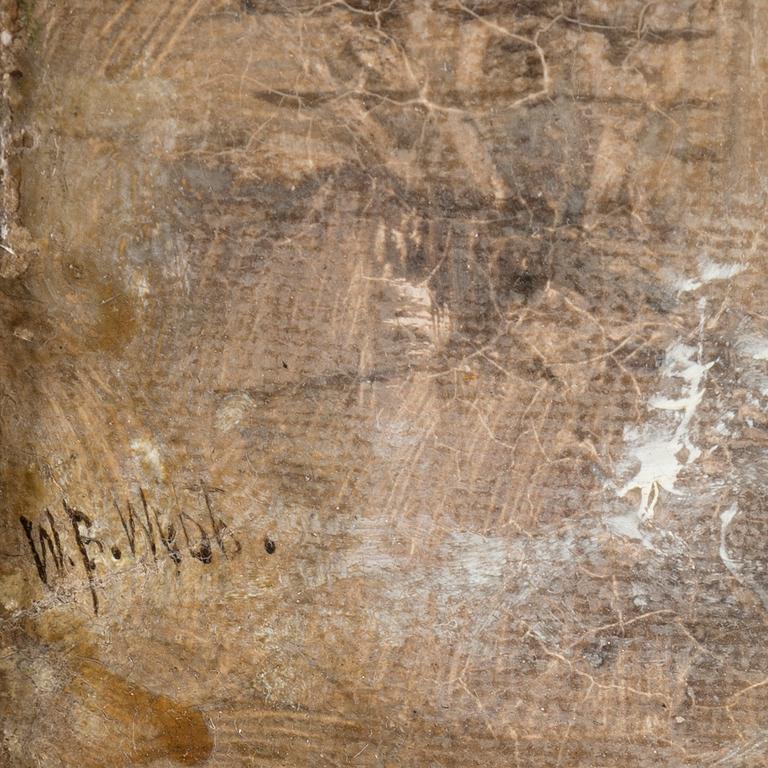 WILLIAM EDWARD WEBB, oil on canvas, signed.