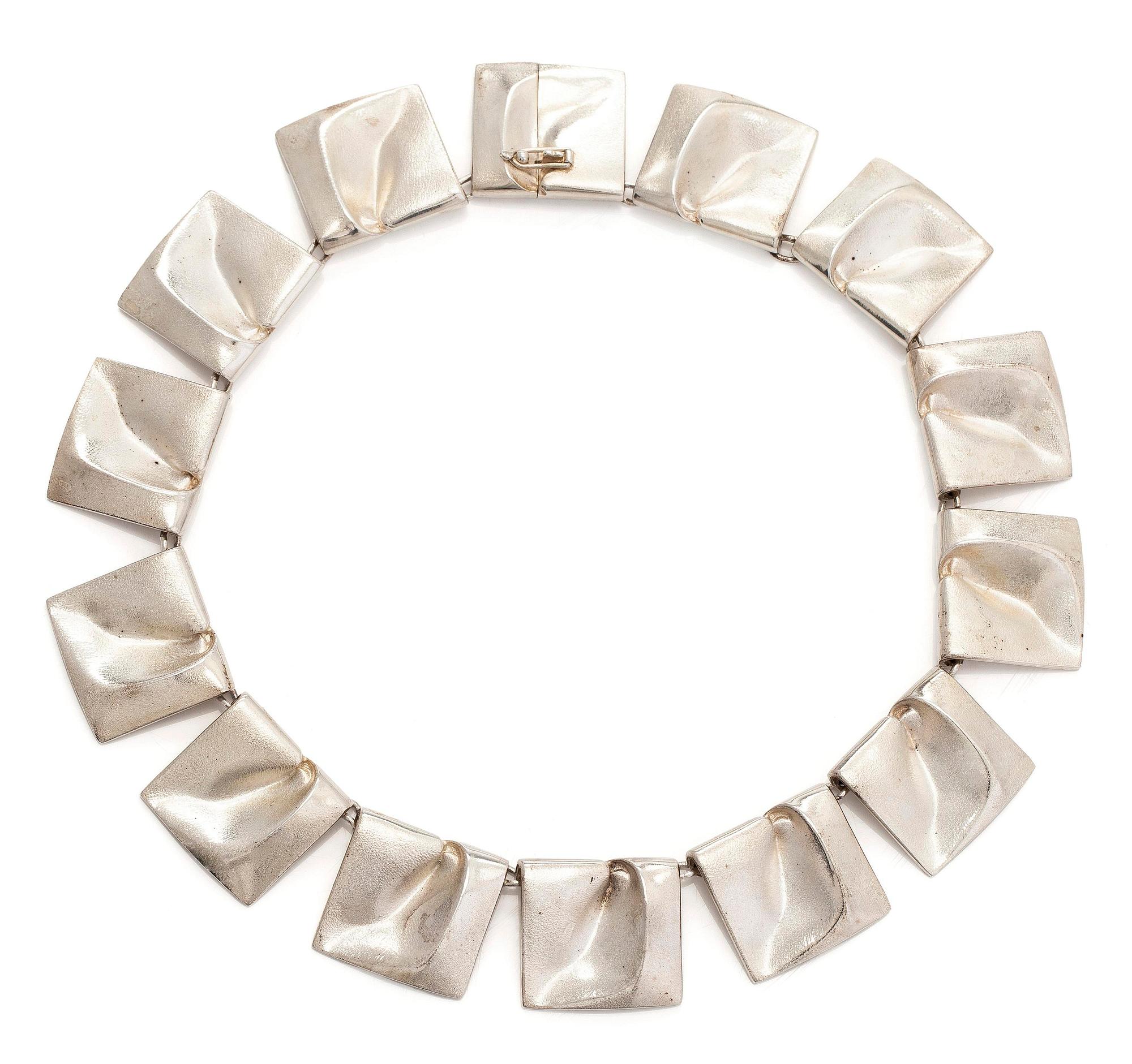 Björn Weckström, kaulaketju, "Planetaariset laaksot", hopea.