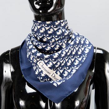 CHRISTIAN DIOR Scarf, Purse and Makeup Pouch.