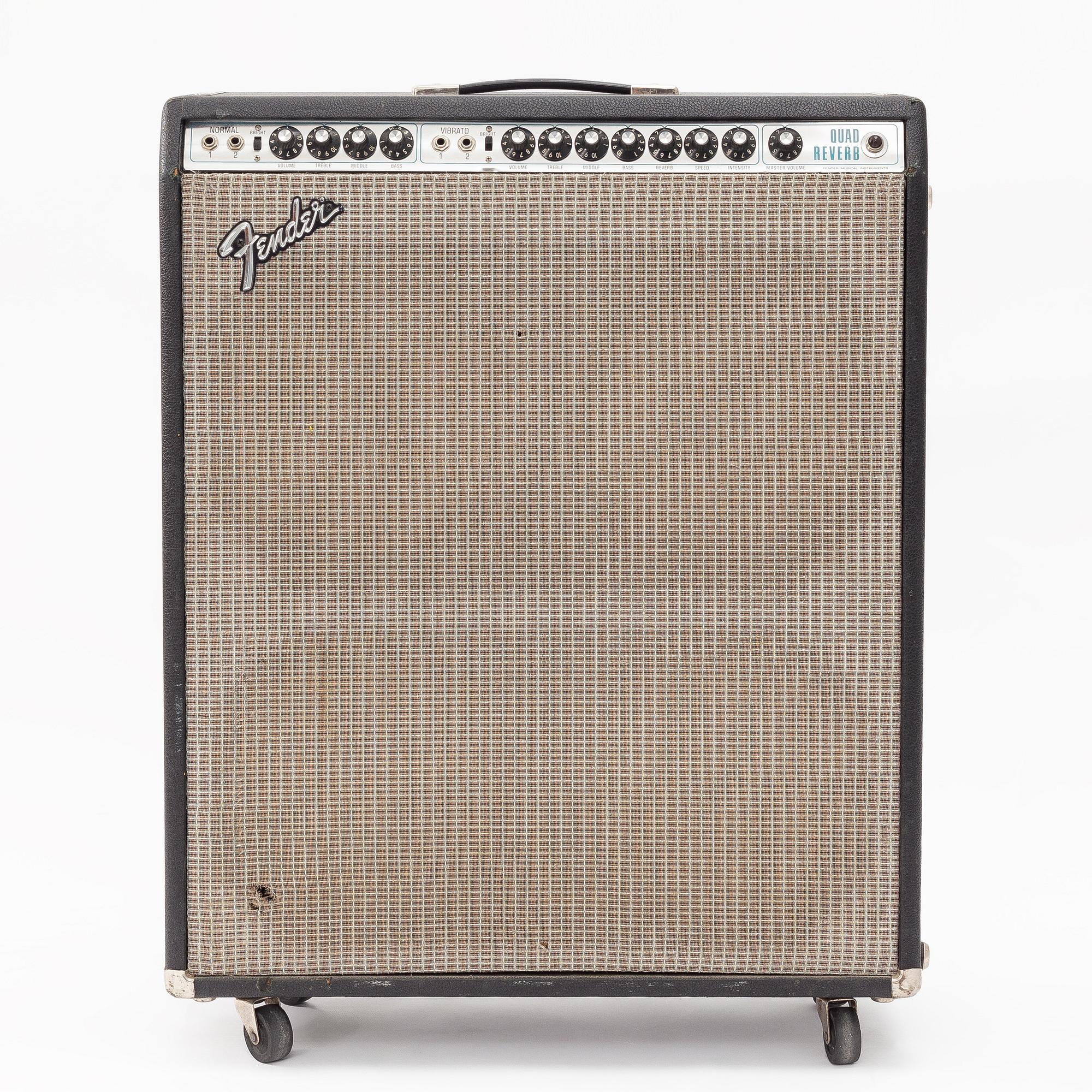 Fender, a "Quad Reverb" guitar amplifier, 1970s, USA.