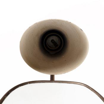 Carl-Axel Acking, wall lamp, model "5017", Bröderna Malmströms Metallvarufabrik, Malmö, 1940s.