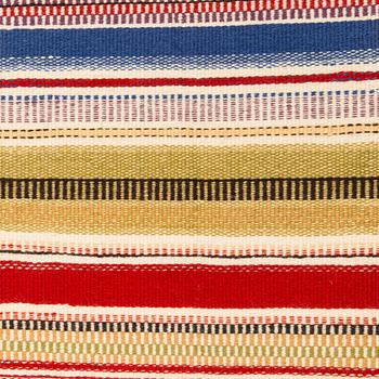 Elsa Montell-Saanio, rana / väggbonad, "Höstfärger" Finland. Ca 164 cm x 42 cm.