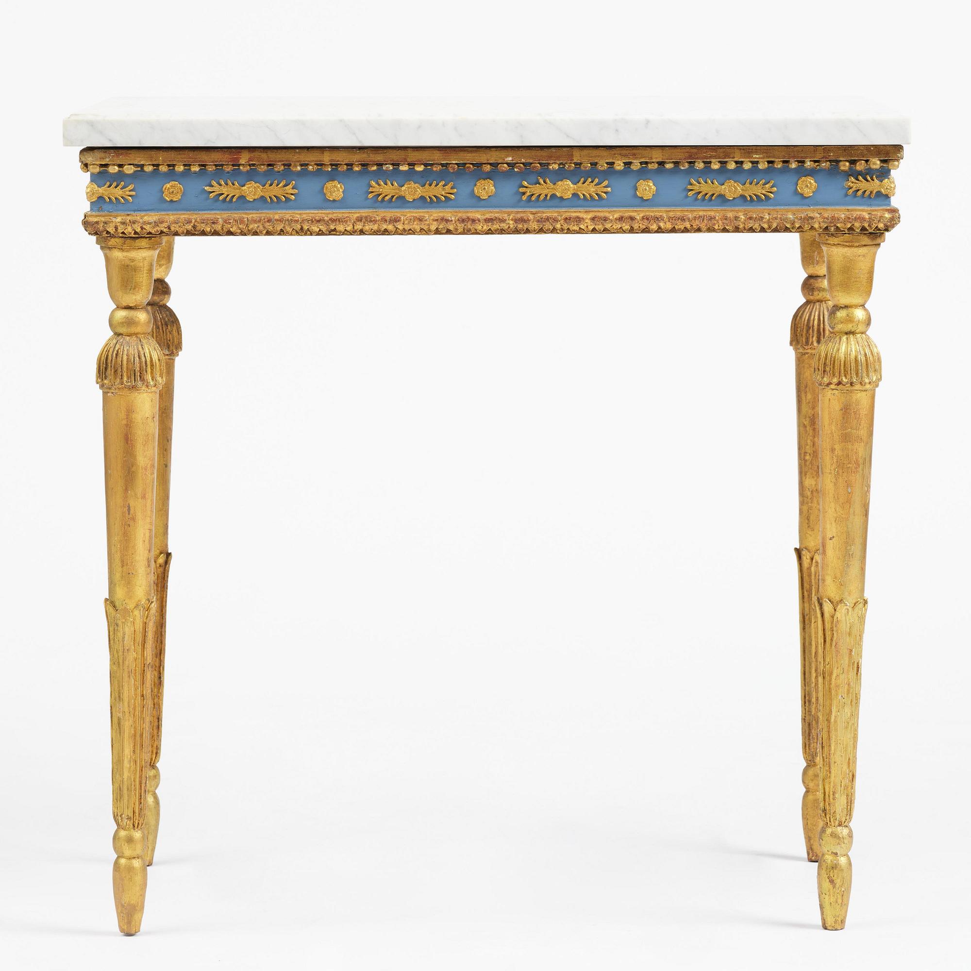 Konsolbord, Sverige, 1800-talets början, Sengustavianskt.