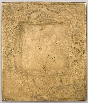 A Russian bronze icon, second half of 19th Century.