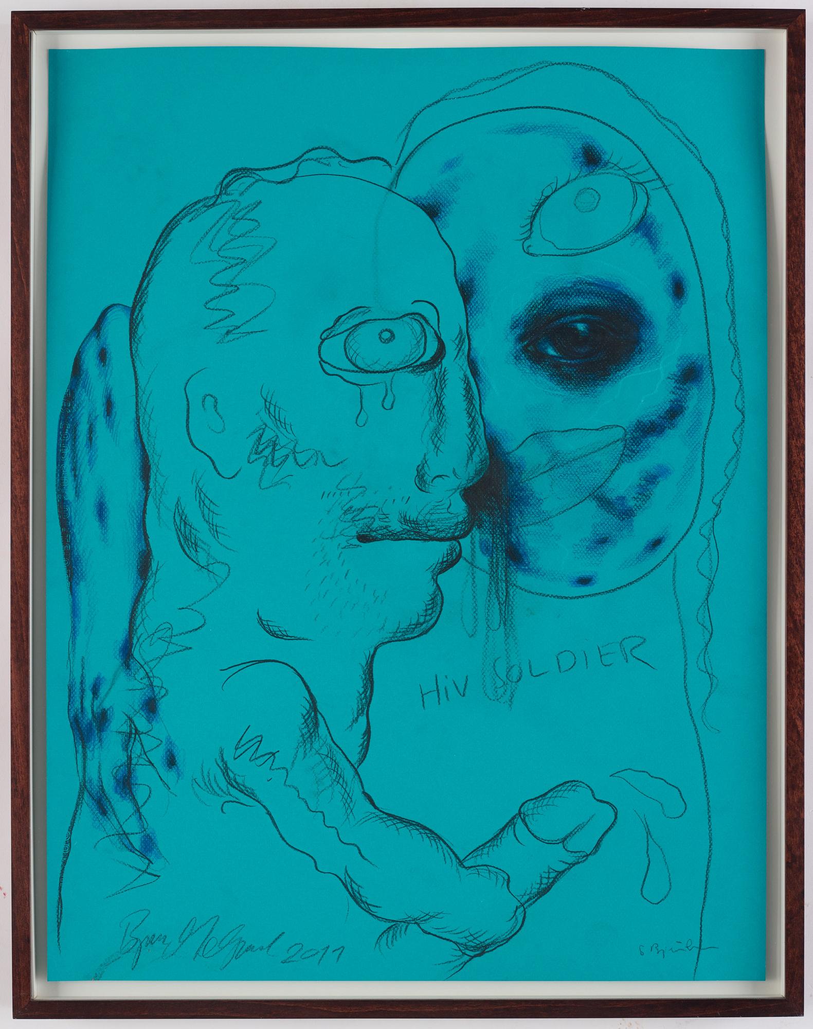 Bjarne Melgaard & Sverre Bjertnaes, "HIV Soldier".