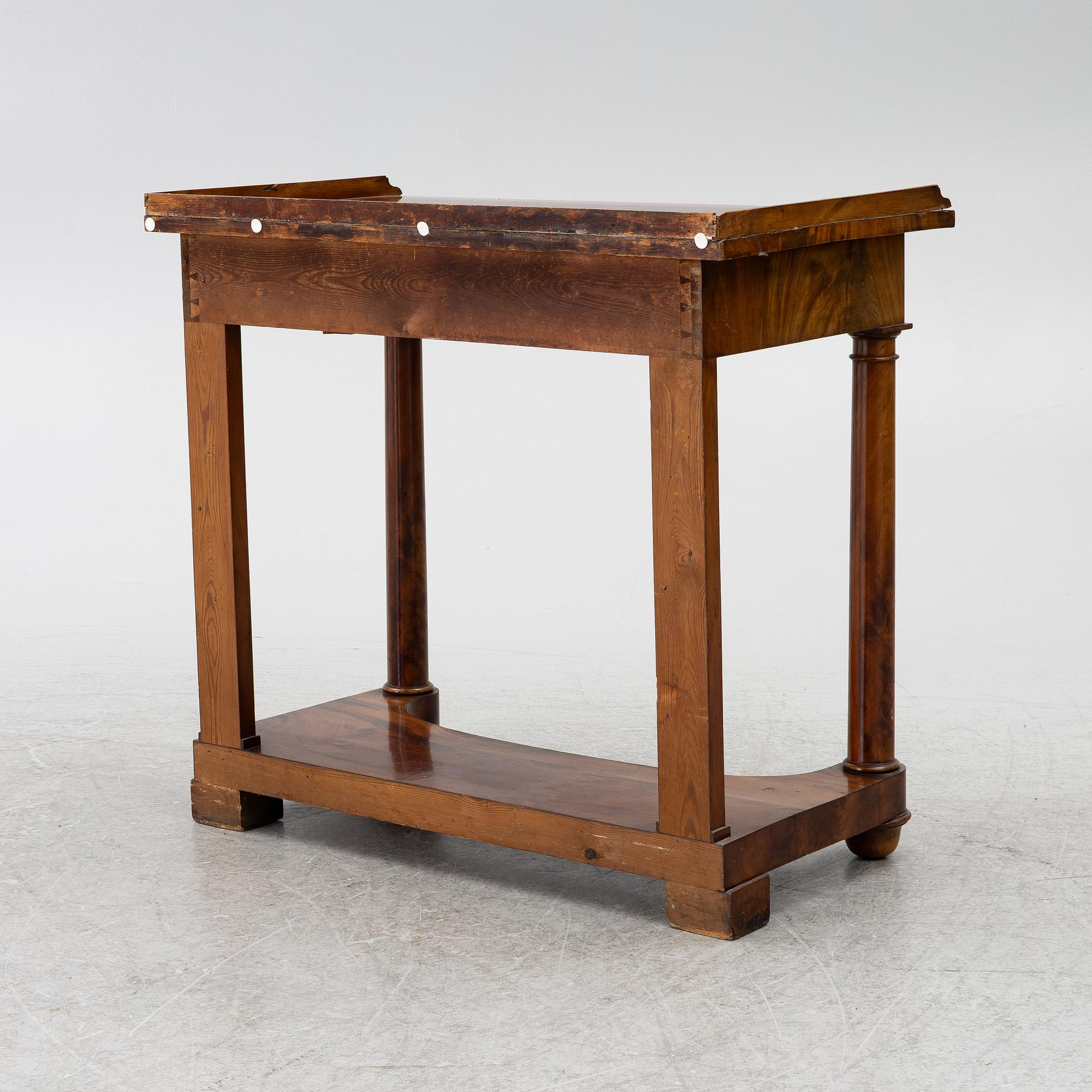 Console table, 19th century.